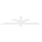 Ekena Millwork Redmond Architectural Grade PVC Gable Bracket, 84"W x 17 1/2"H x 2"D x 4"F, 5/12 Pitch GBP084X18X0204RED00 - alternate 5
